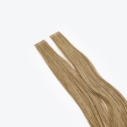 natural tape on human hair extensions STANDARD TAPE 3 CM - color 8