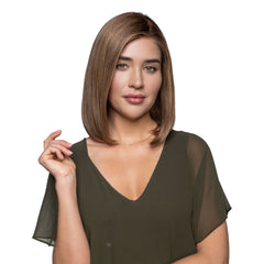 Australia human hair wig color SAVANNAH ROOTED model
