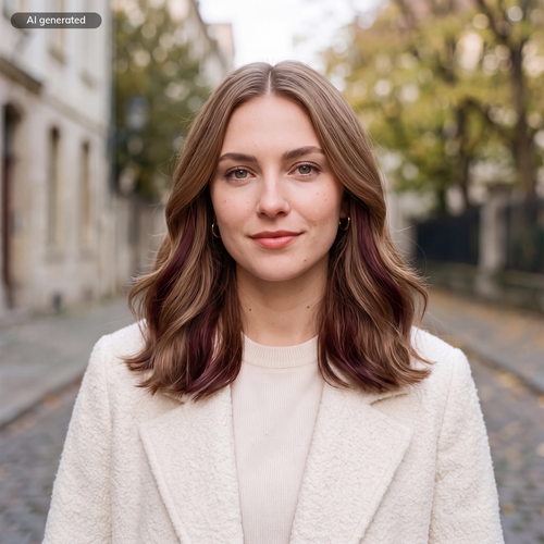 tape on human hair extensions PRO TAPE 3 CM - bordeaux brown