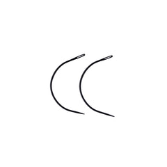 c-formad nål för weft extensions - 2 st.