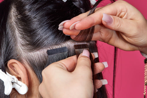Can extensions be used for weak hair