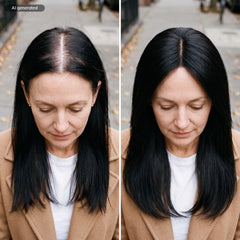 topper damski naturalny na klispy Clip Top - 1