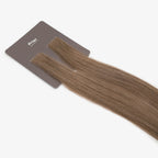 Her Flow Band auf natürliche menschliche Haarverlängerungen PRO TAPE 3 CM - Farbe DARK GREY