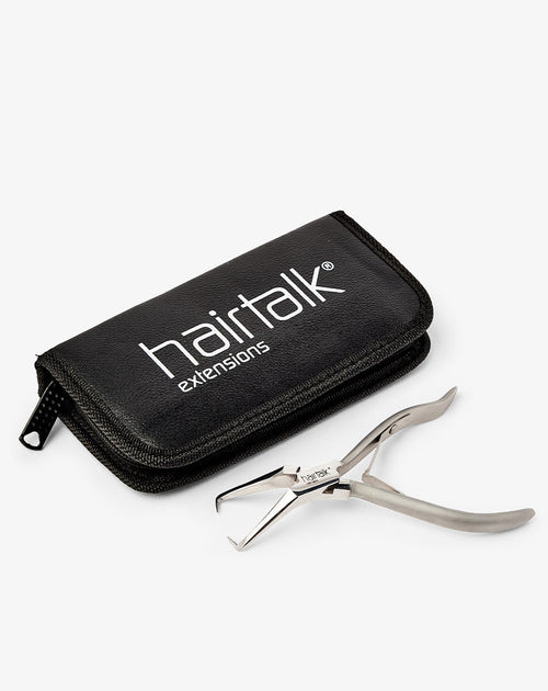 hairtalk bead opening claw tool in black case