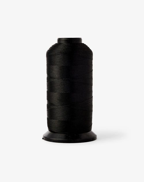 nylon thread for weft col. black
