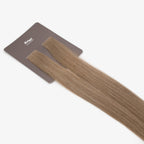 Her Flow Band auf natürliche menschliche Haarverlängerungen PRO TAPE 3 CM - Farbe DARK GREY