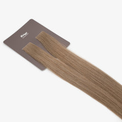 Her Flow Band auf natürliche menschliche Haarverlängerungen PRO TAPE 3 CM - Farbe DARK GREY