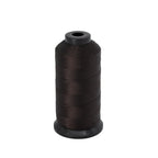 nić nylonowa do weftów - 1371 m – dark brown