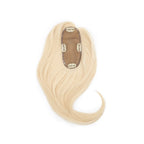 clip-in human hair topper her flow Clip Top - platinum