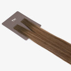 Her Flow Band auf natürliche menschliche Haarverlängerungen PRO TAPE 3 CM - Farbe ROOTED BROWN BALAYAGE