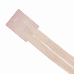 włosy naturalne doczepiane her flow tape on STANDARD TAPE 3 cm - silver (rose silver)