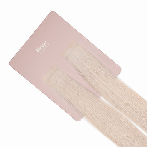 włosy naturalne doczepiane her flow tape on STANDARD TAPE 3 cm - silver (rose silver)
