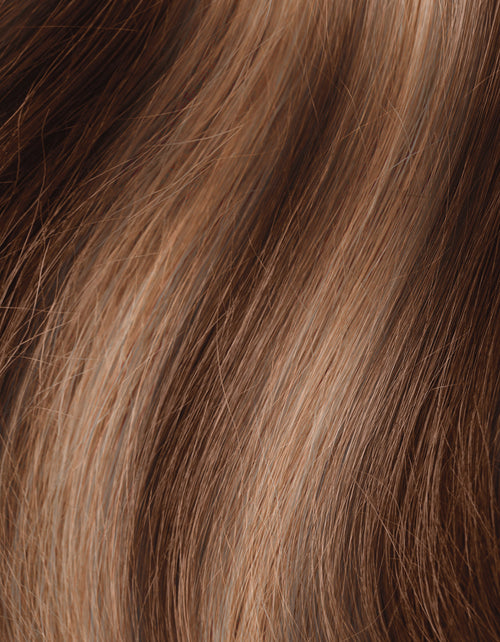 hairtalk Echthaarverlängerungen - HYBRID WEFT - Farbe 5C/8P