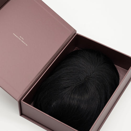 clip-in human hair topper her flow Clip Top - 1