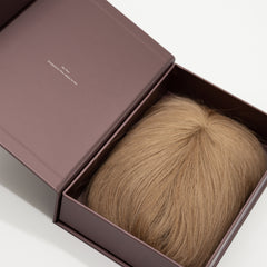 clip-in human hair topper her flow Clip Top - 8