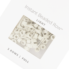 IBR - Instant Beaded Row - full row - light