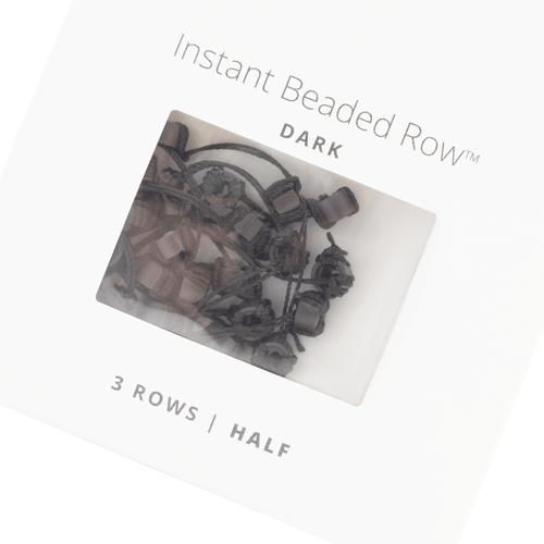 IBR - Instant Beaded Row - half row - dark
