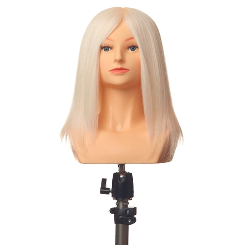 natural female training head OMC WHITE LADY 25-30cm