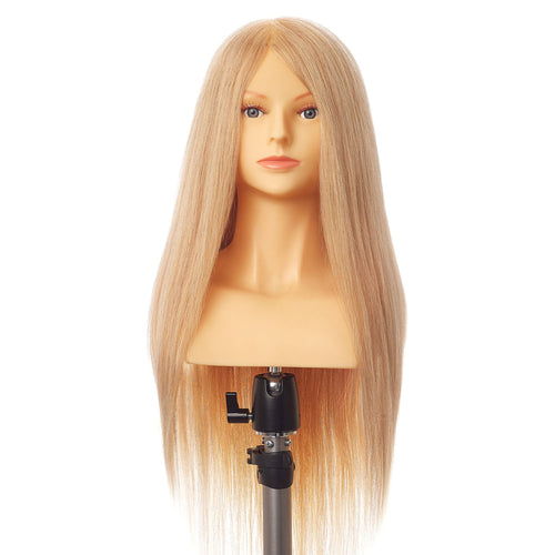 Echthaar Trainingskopf OMC Human Hair Long 60cm