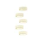 clip/bond - spare - beige - 5 pieces