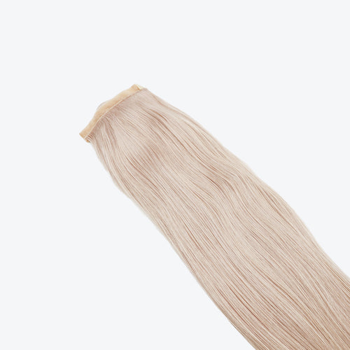 extendMe! human hair ponytail 120g - silver (rose silver)