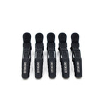 clipMe! croco clips set - 5pcs. - black