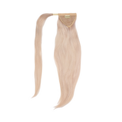 extendMe! human hair ponytail 120g - silver (rose silver)