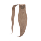 extendMe! human hair ponytail 120g - light grey