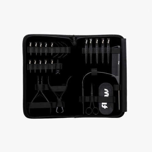 Conjunto de ferramentas para extensões de cabelo de banda e de queratina - her flow