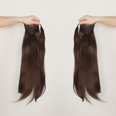 kucyk naturalny doczepiany 120g extendMe! - dark brown