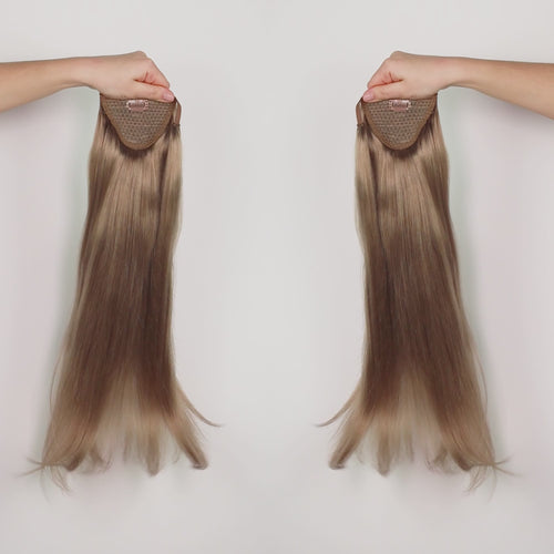 kucyk naturalny doczepiany 120g extendMe! - light grey